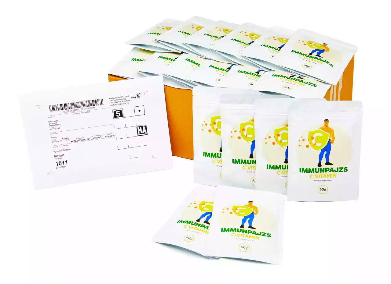 Rendelj 16 tasakkal egyszerre, és 2 tasak ImmunPajzs C vitamint ajándékba adunk!