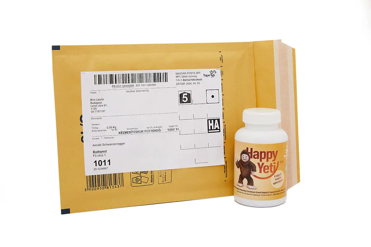 Nem kell aggódnod: a csomagolásból és a címzésből sem derül ki, hogy mit rendeltél