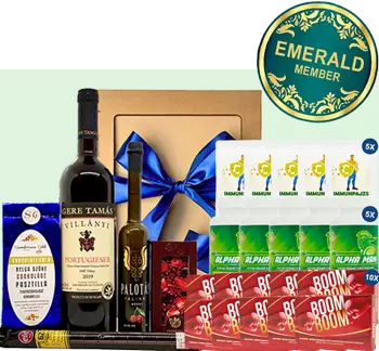 Smaragd törzsvevői szint