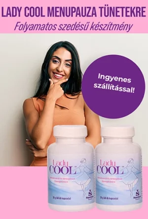 Lady Cool menopauza tünetekre 2 doboz