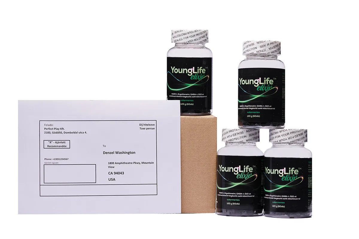YoungLife elixír - most külföldi ingyenes szállítással is elérhető!